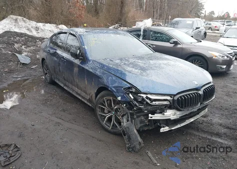 2022 BMW 540 I xDrive z USA, uszkodzony, nr VIN WBA73BJ06NCK07835